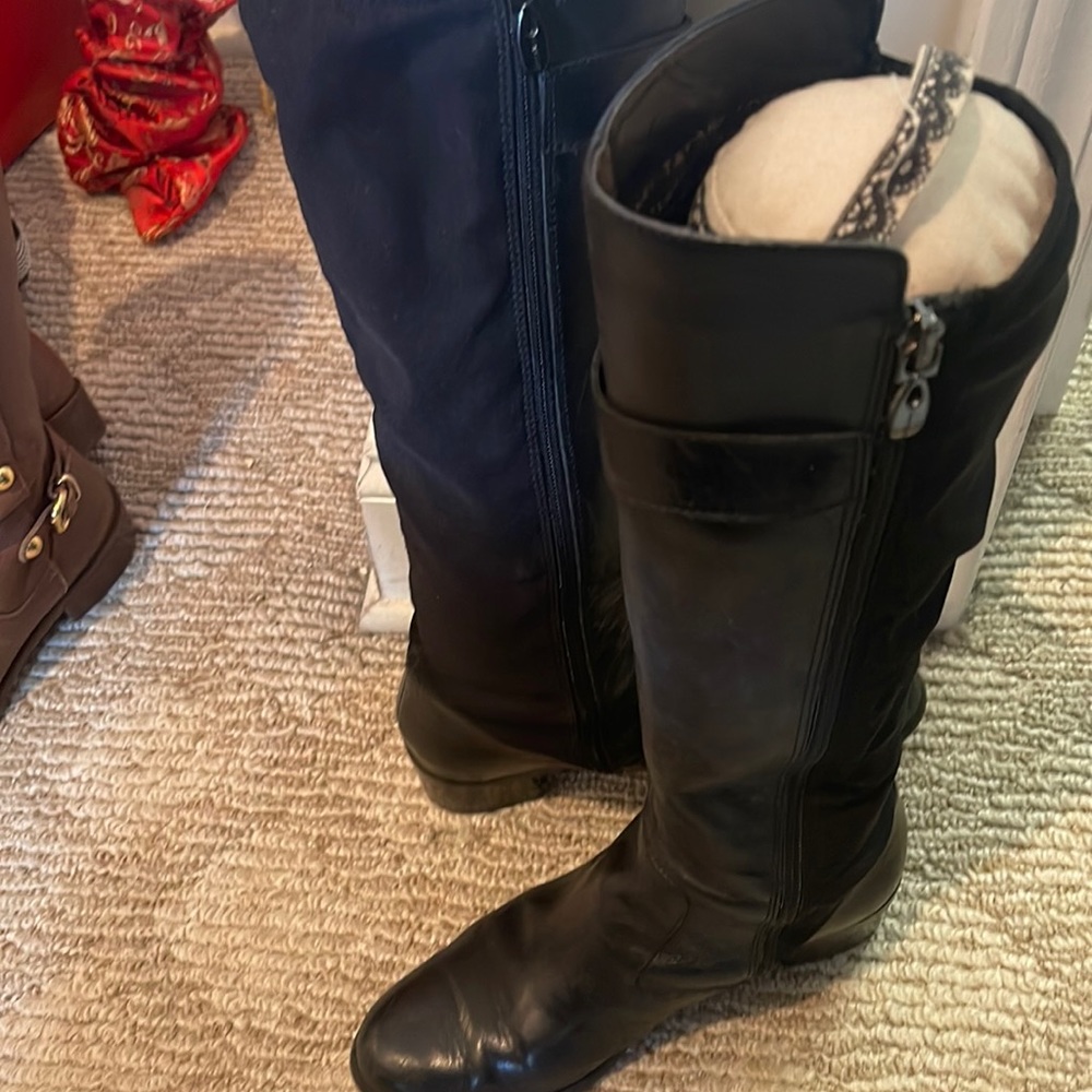Black boots